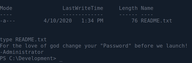 Password