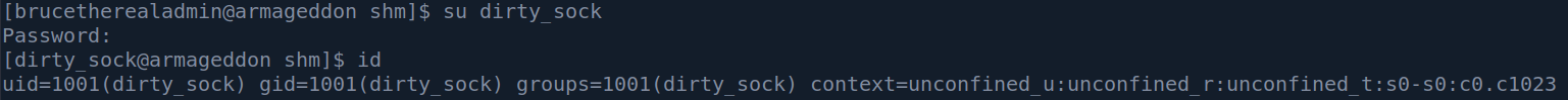 User dirty_sock
