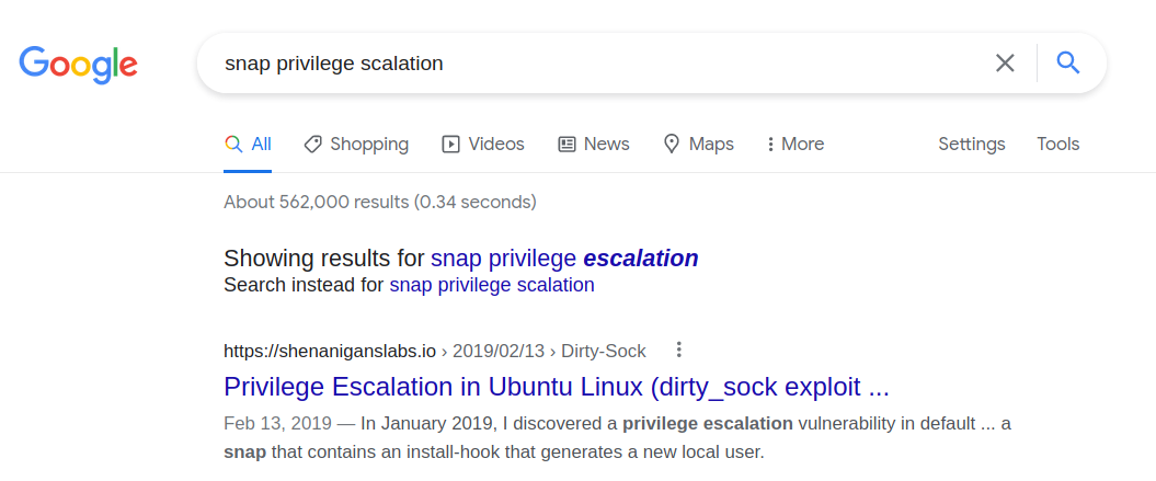 Running a google search