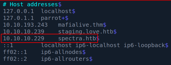 Adding new entry to /etc/hosts