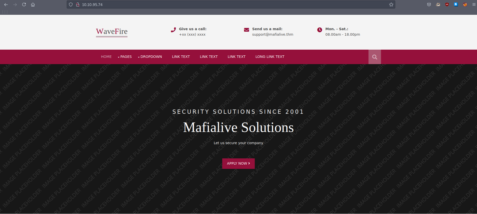 Webserver on port 80